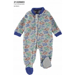 Pijama coralina bebé niño